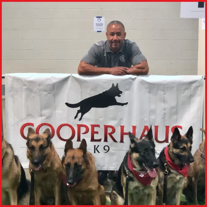 Brent Cooper at K9 Event