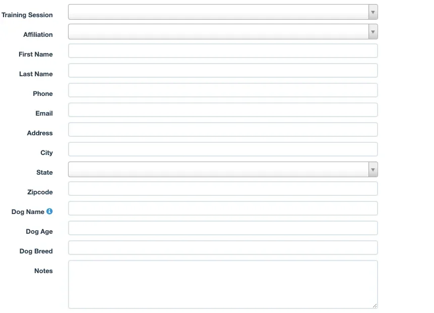 Enrollment Form